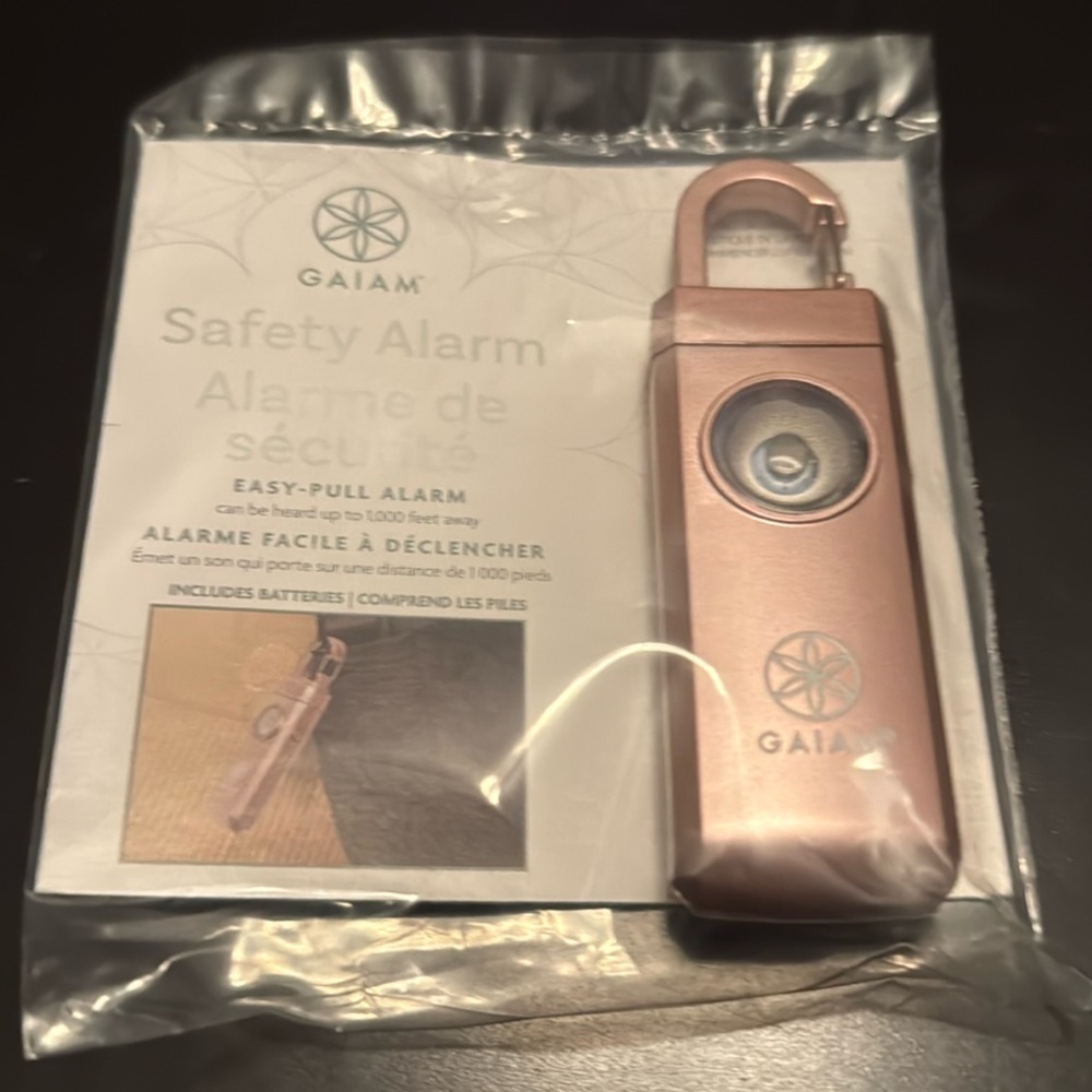 [ NEW] Pink Gaiam Safety Alarm